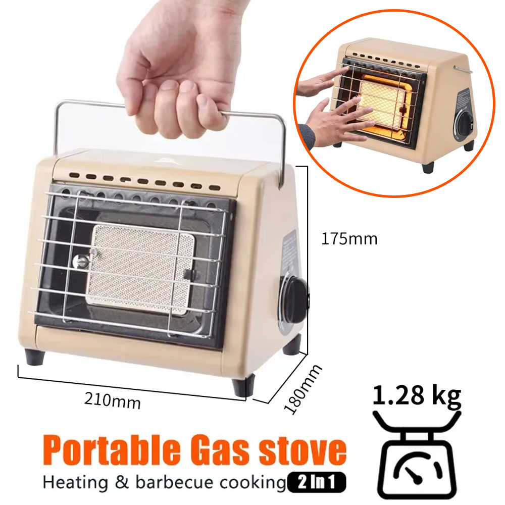 Home Cooking Heater - Portable 2 in 1 Gas Stove