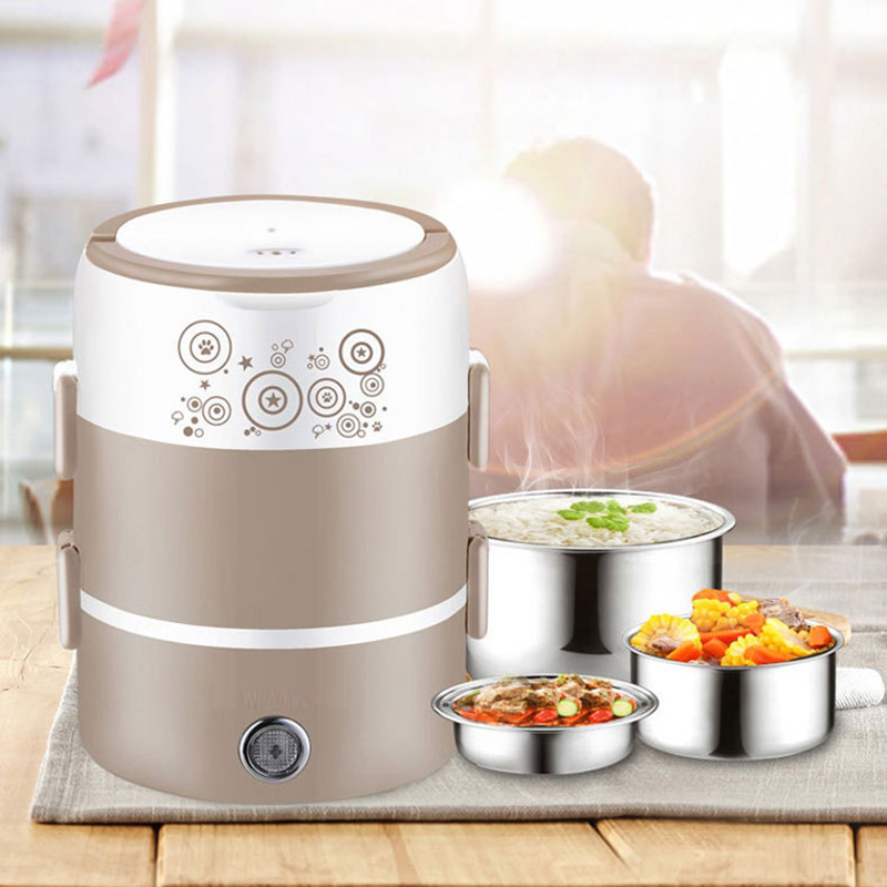 Home Cooking Heater - 220V Stainless Steel Electric Heating Lunch