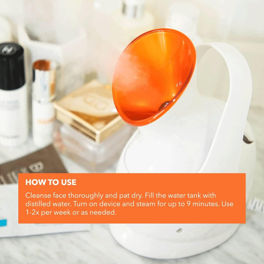 Steamer Bamboo Set - Professional Facial Steamer for Deep Pore