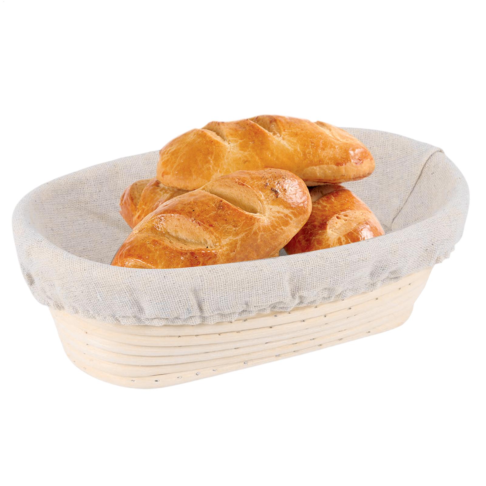 Fermentation Crock - Handmade Rattan Bread Proofing Basket Natural