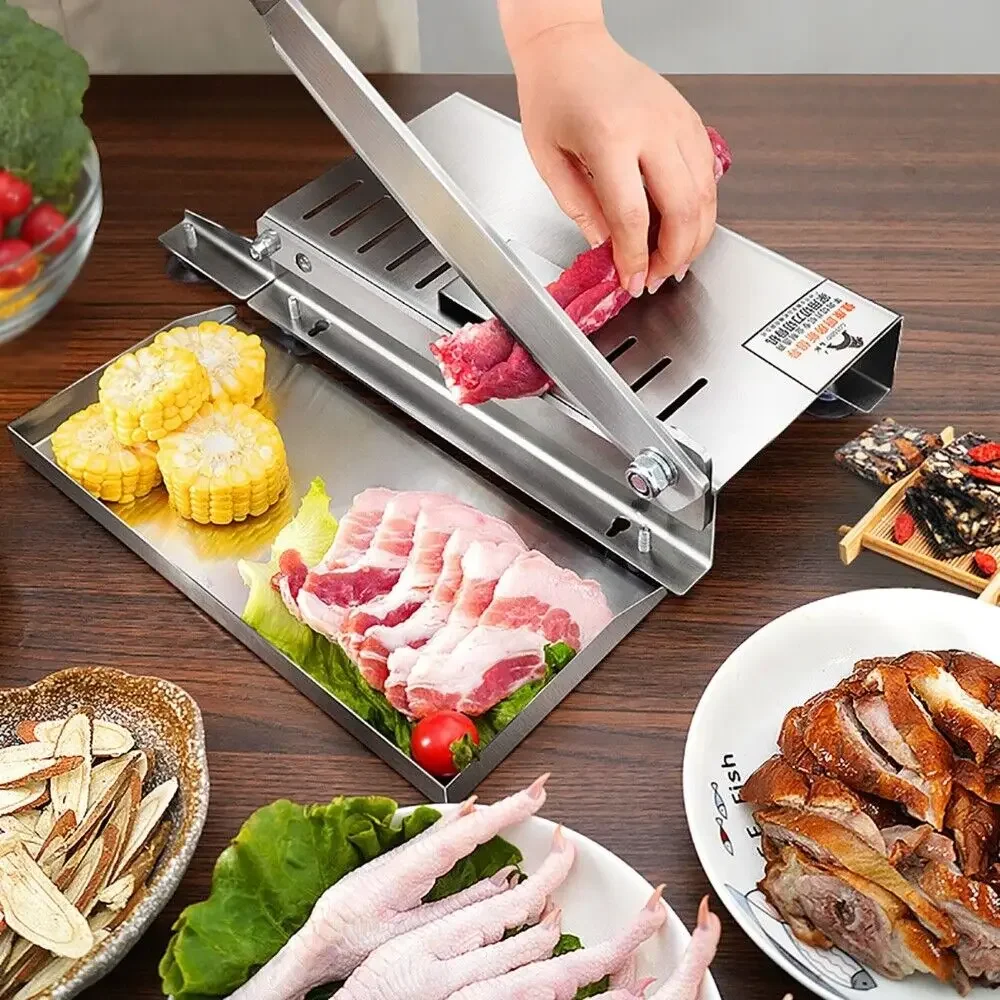 Home Cooking Machine - Commercial Household Manual Lamb Slicer Bone