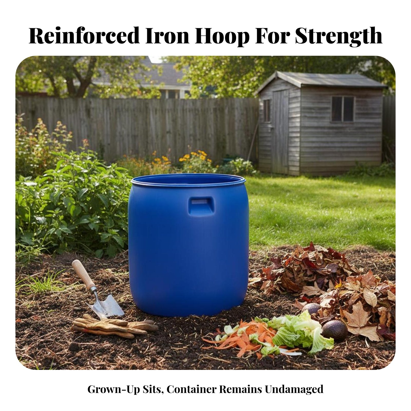 Fermentation Crock - Wide Mouth Storage Barrel Large Capacity