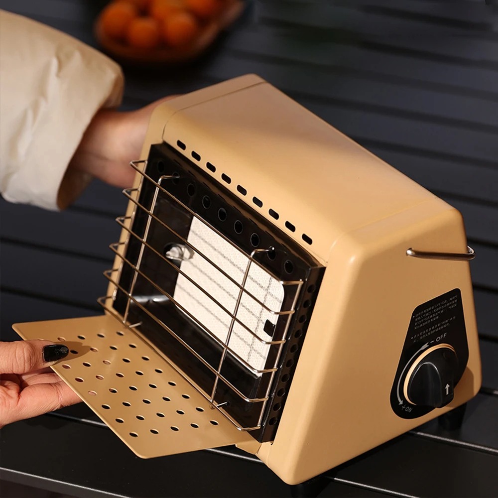 Home Cooking Heater - 1.5KW Portable Gas Stove Heater BBQ