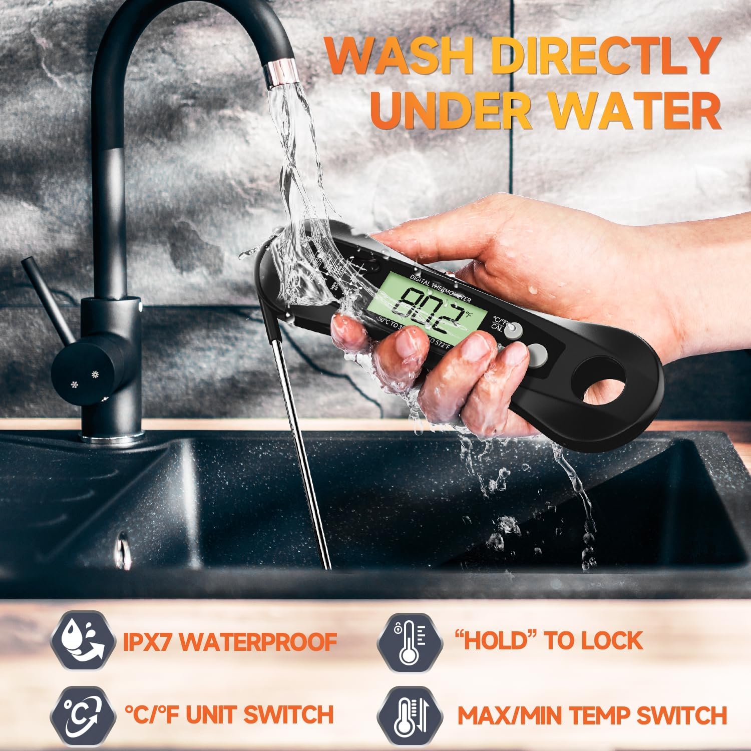 Digital Meat Thermometer Water - Home Cooking Help review and price