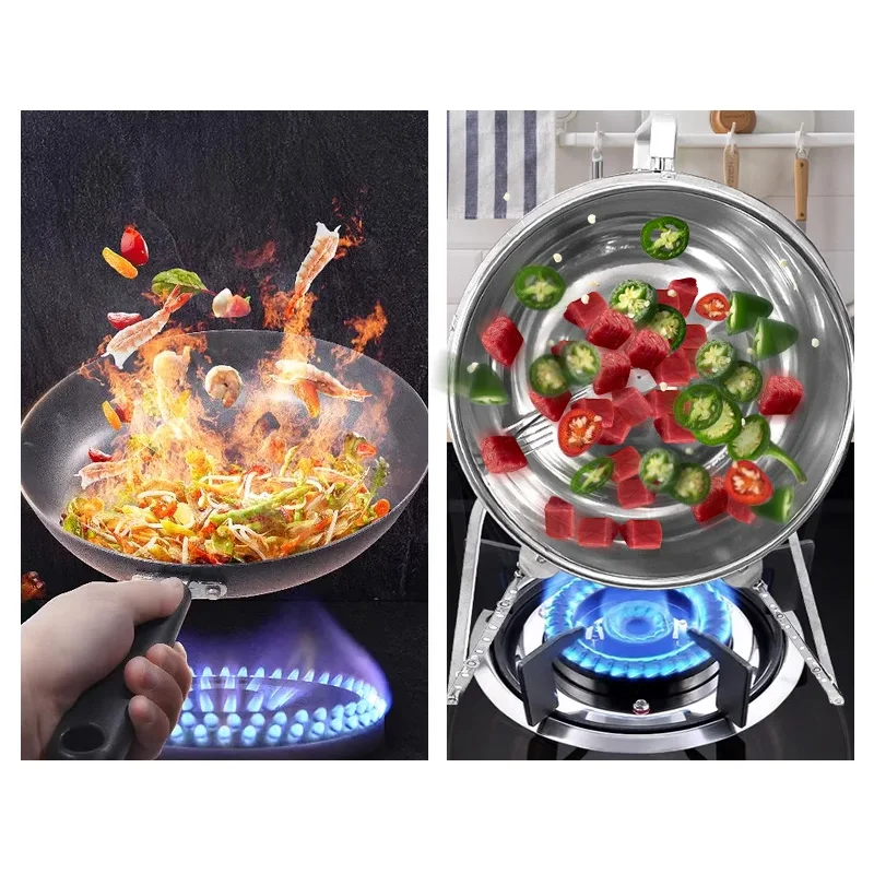 Stainless Steel Stir Fryer Lar - Home Cooking Machine review and price
