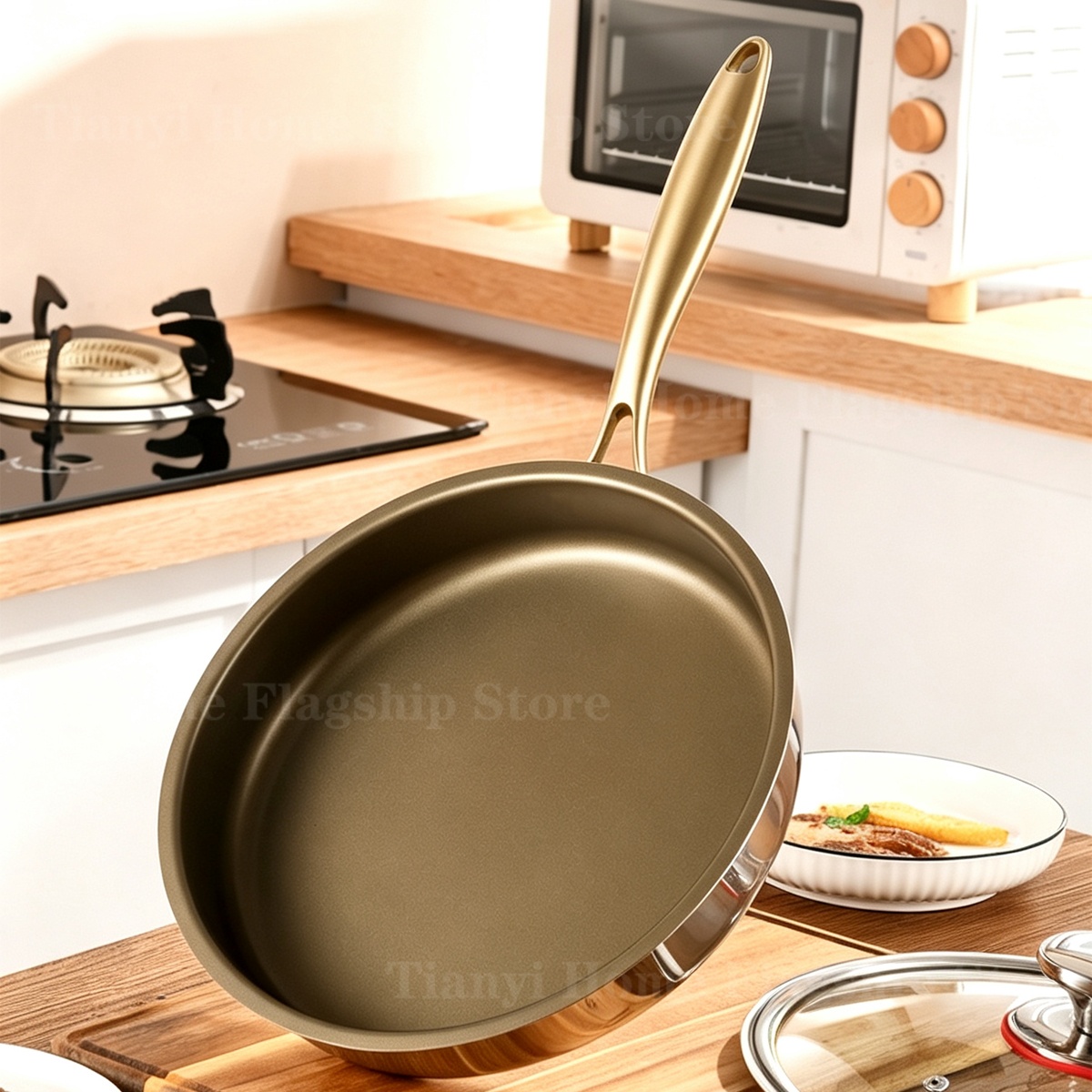 Titanium Stainless Steel Fryin - Home Cooking Gas review and price