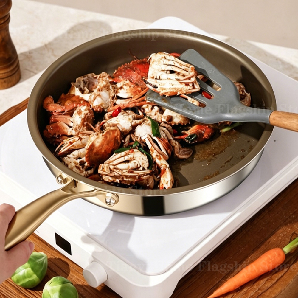 Titanium Stainless Steel Fryin - Home Cooking Gas review and price