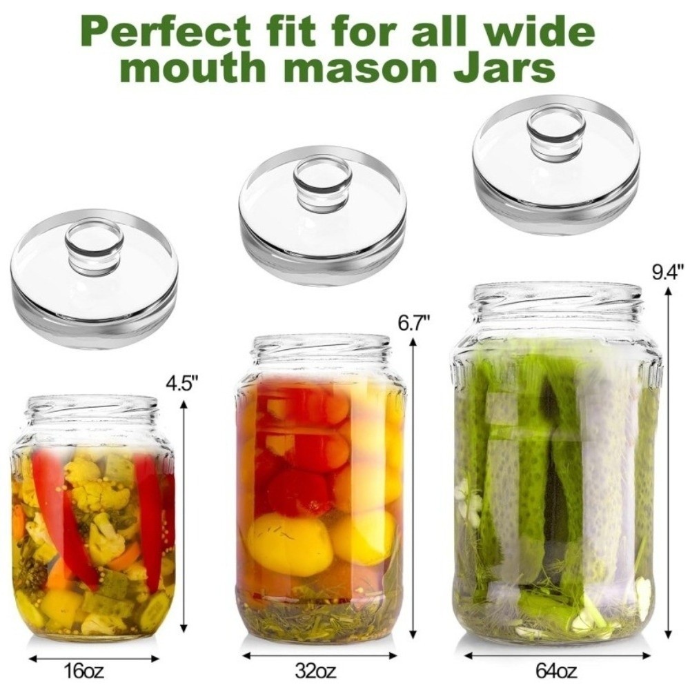 Fermented Glass Weights Clear  - Fermentation Crock review and price