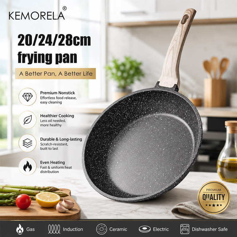Nonstick Frying Pan Skillet 20 - Home Cooking Gas review and price