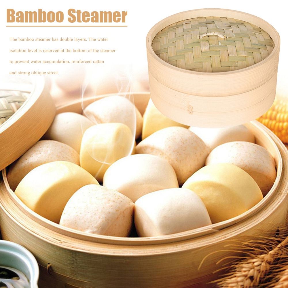 Dumplings Chinese with Lid Bam - Steamer Bamboo Set review and price