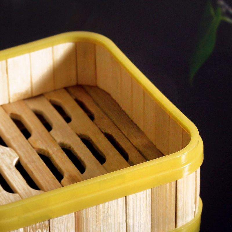 Bamboo Square Steaming Basket, - Steamer Bamboo Set review and price