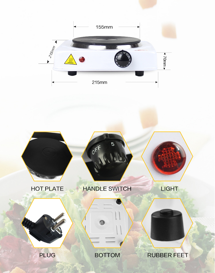 220V 1000W  EU Plug Electric I - Home Cooking Heater review and price