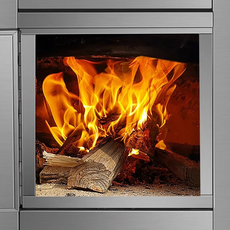 Stainless Steel Firewood Stove - Home Cooking Heater review and price