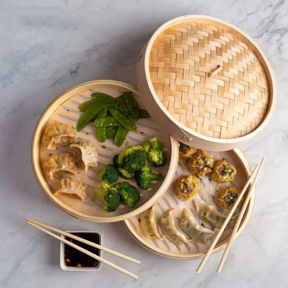 Chinese Steamer Bamboo Steamer - Steamer Bamboo Set review and price