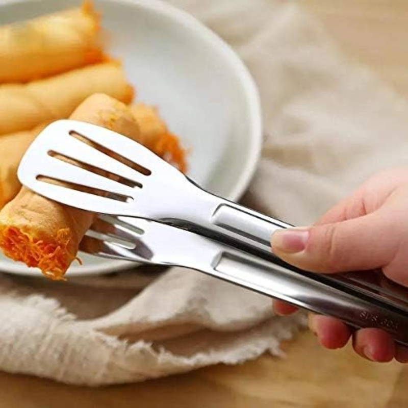 Stainless Steel Food Tongs Kit - Home Cooking Help review and price