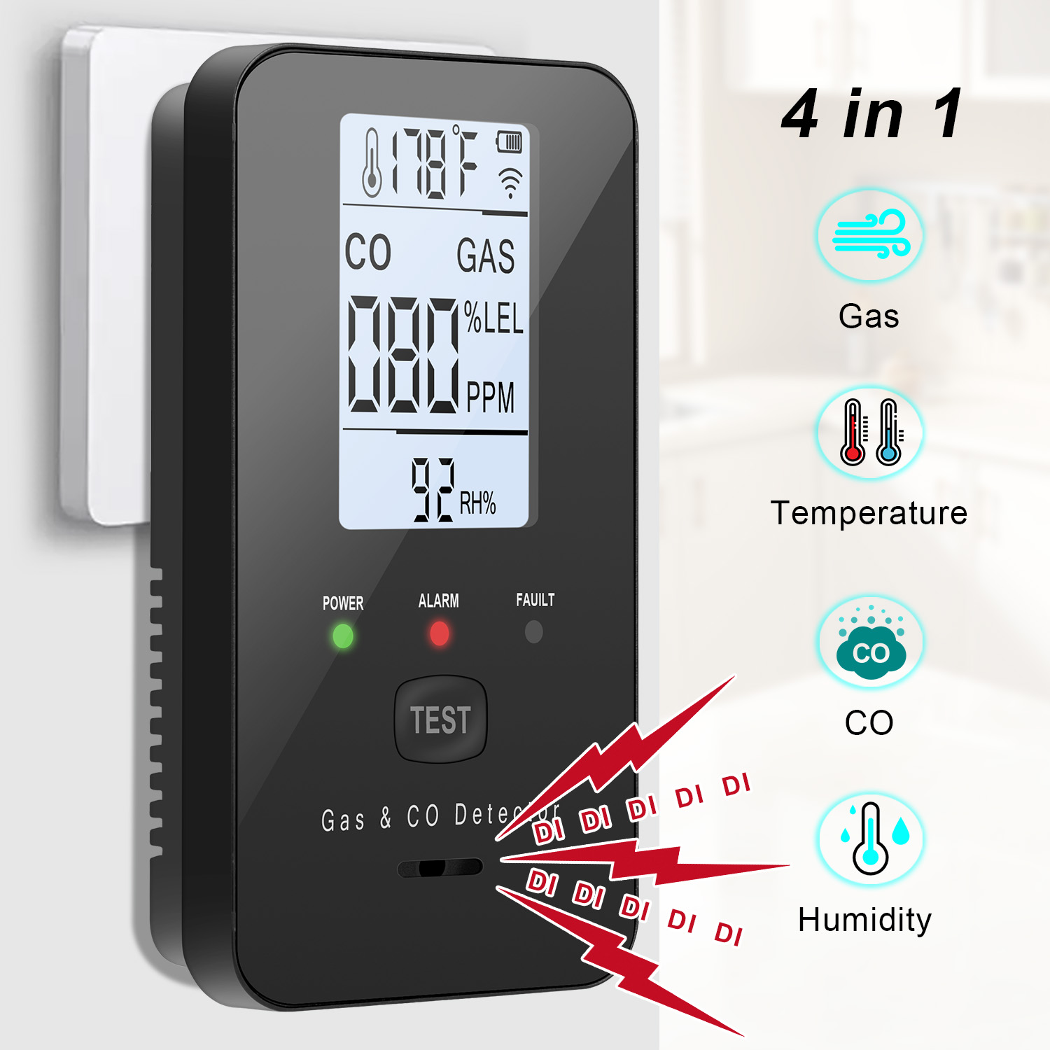Natural Gas & Carbon Monoxide  - Home Cooking Gas review and price