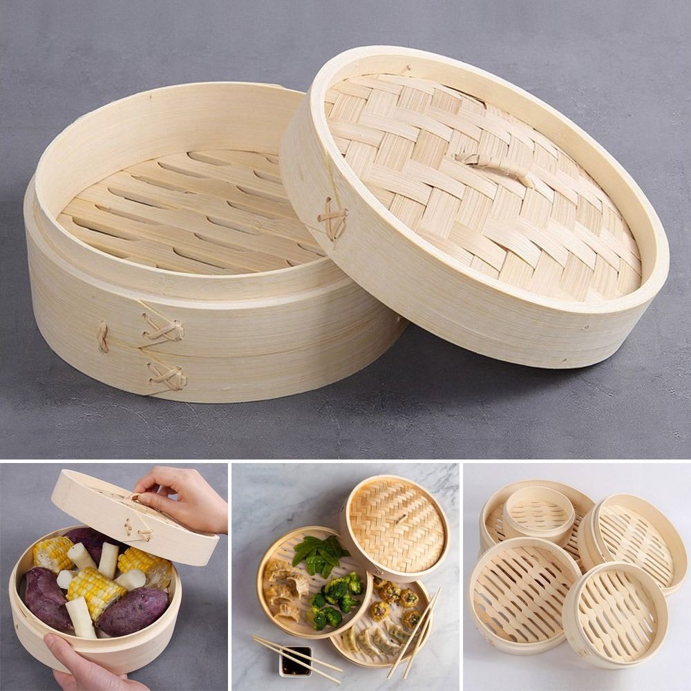 Chinese Steamer Bamboo Steamer - Steamer Bamboo Set review and price
