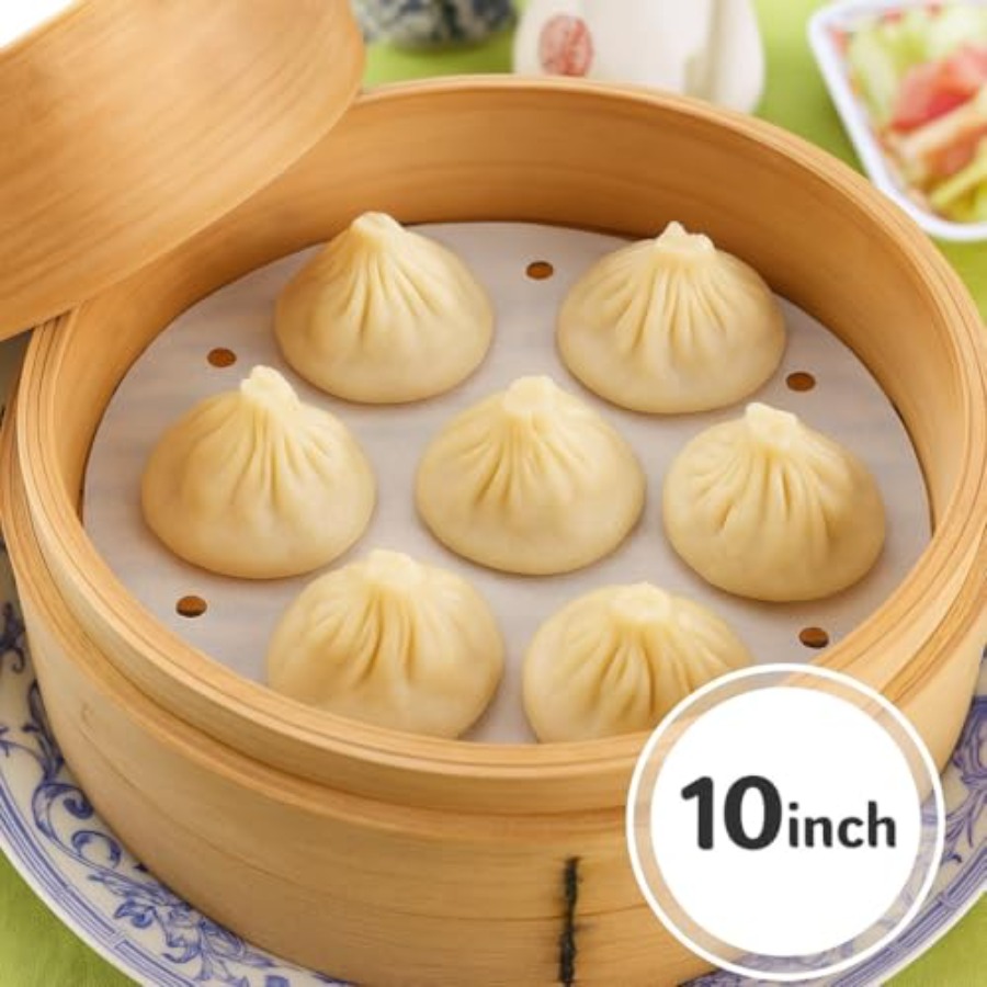 Air Fryer Parchment Paper, Set - Steamer Bamboo Set review and price