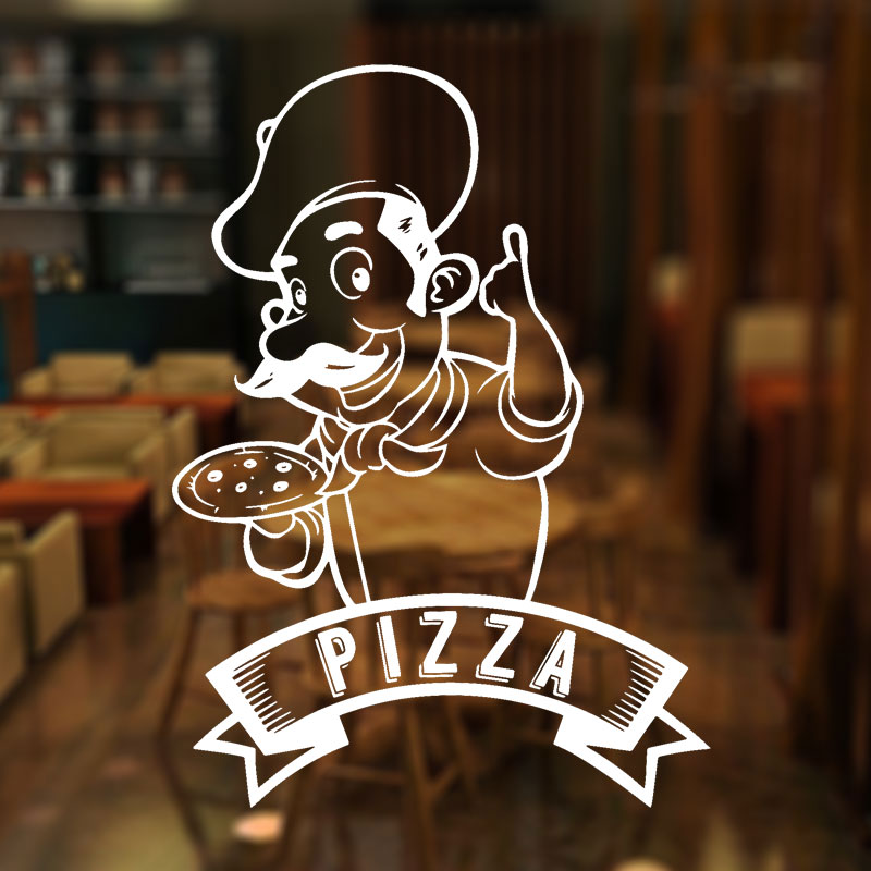 Pizza Pizzeria Logo Cook Sign  - Home Cooking In Italian review and price