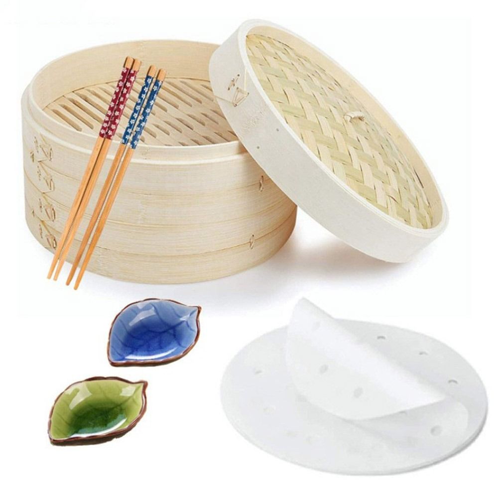 Chinese Steamer Bamboo Steamer - Steamer Bamboo Set review and price
