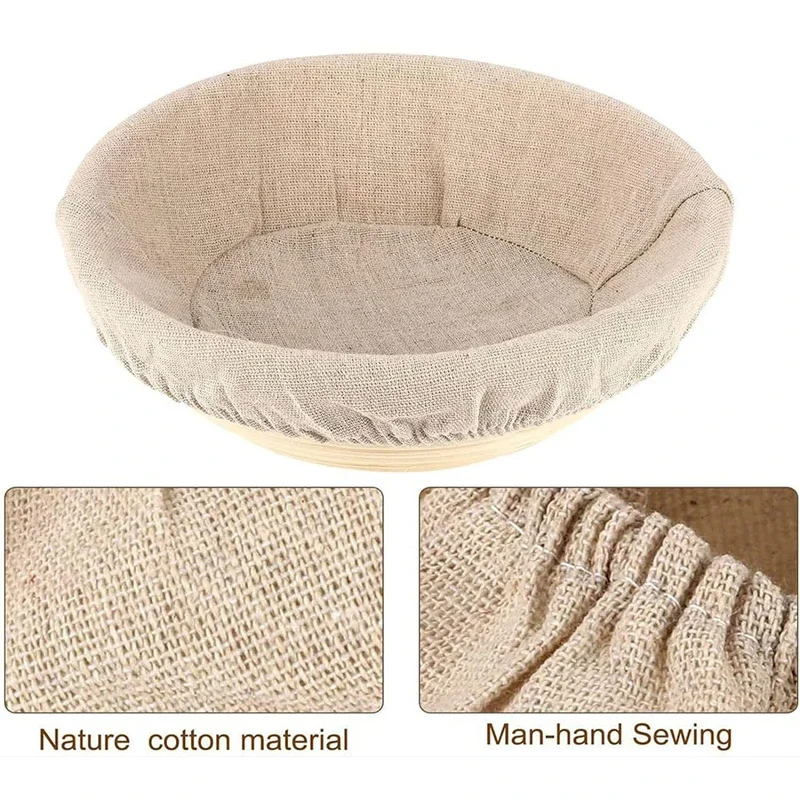 1/3Pcs Bread Basket Liner Clot - Fermentation Crock review and price