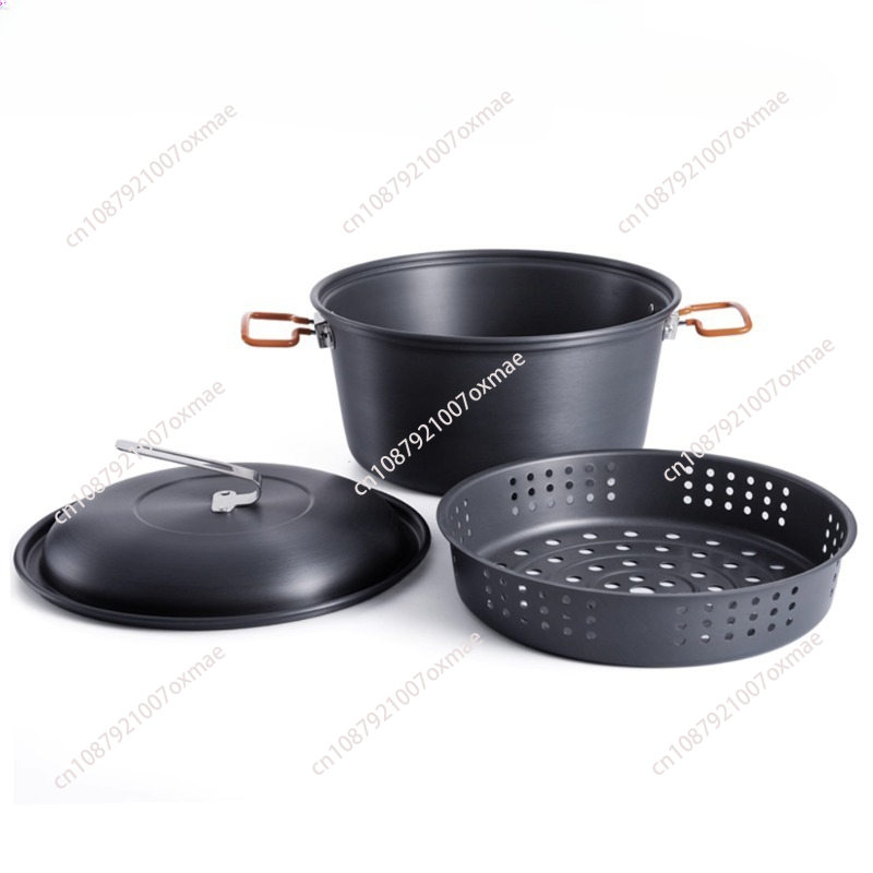 Outdoor set pot camping cookin - Steamer Bamboo Set review and price