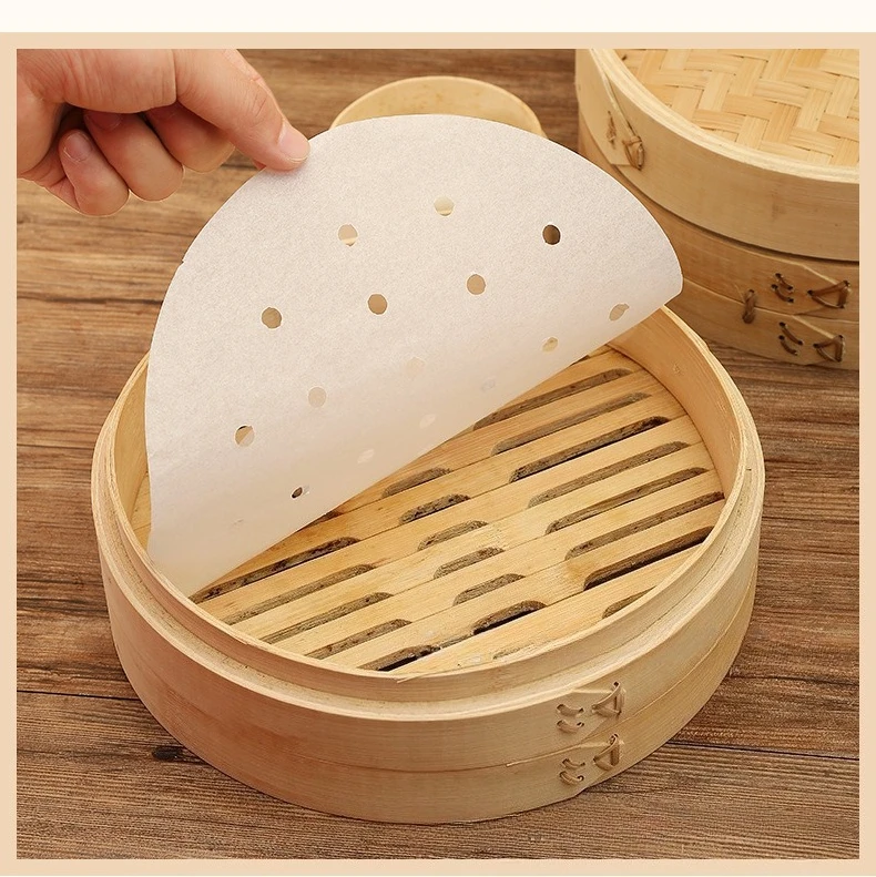 100Pcs Food Grade Disposable S - Steamer Bamboo Set review and price