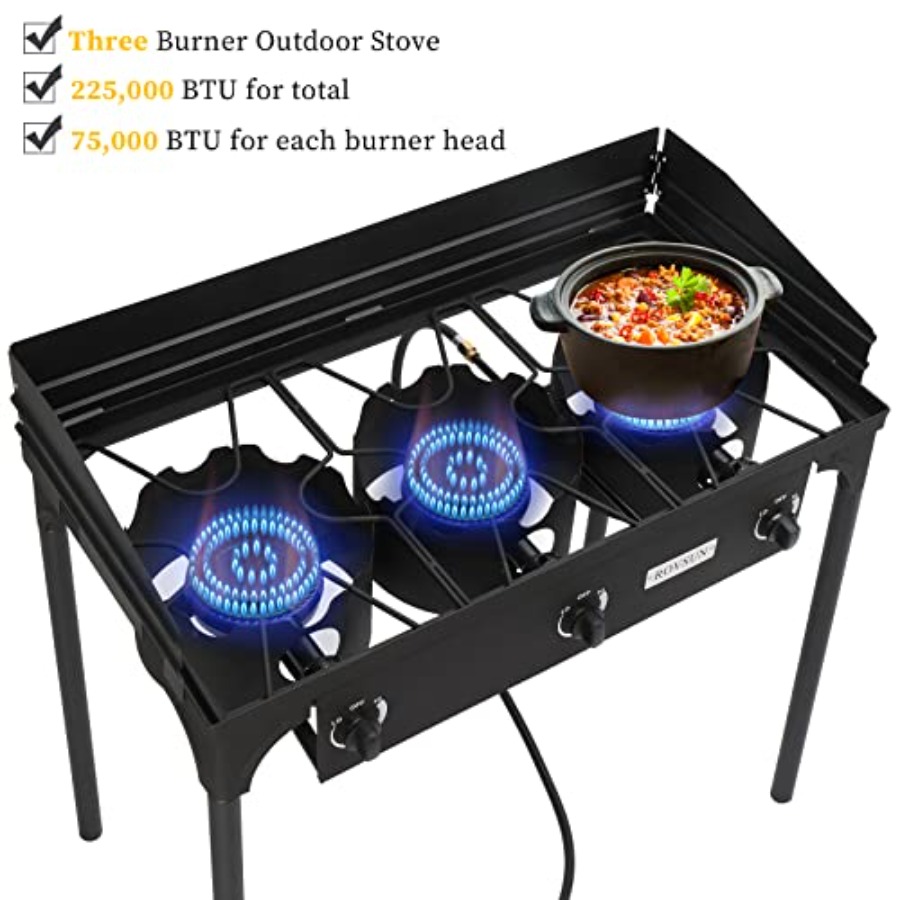 2/3 Burner Outdoor Propane Gas - Home Cooking Gas review and price