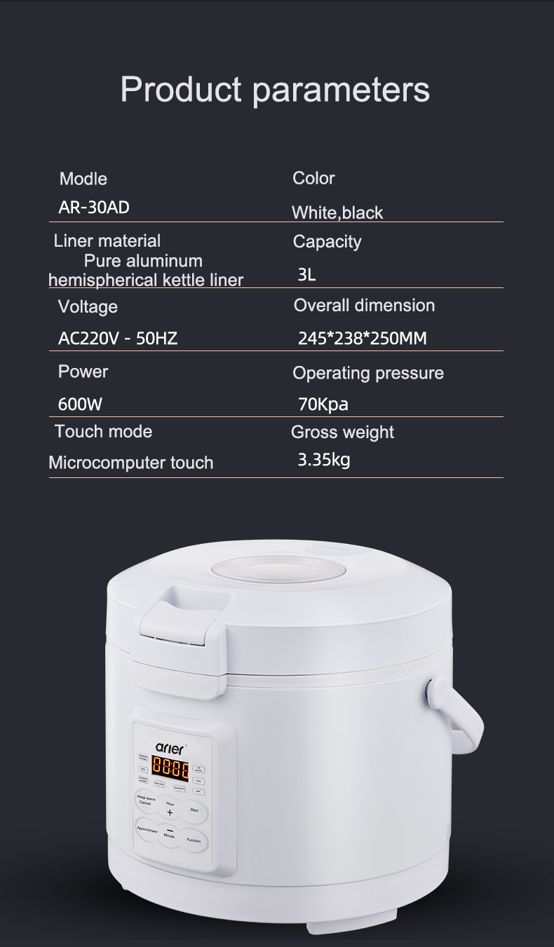 220V Rice Cooker  Soup Steamer - Home Cooking Heater review and price
